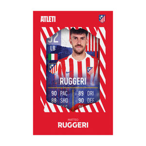 Carta Coleccionable Ruggeri 25/26